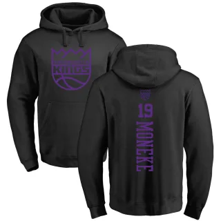 Men's Sacramento Kings Chima Moneke Black Branded One Color Backer Pullover Hoodie